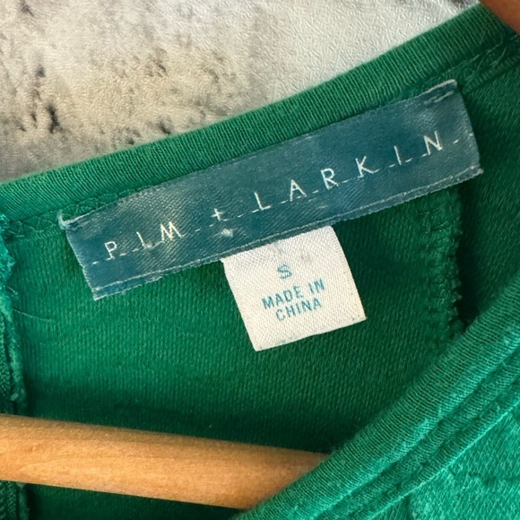 Women’s Pim and Larkin green textured sleeveless mini dress Small - Picture 3 of 4